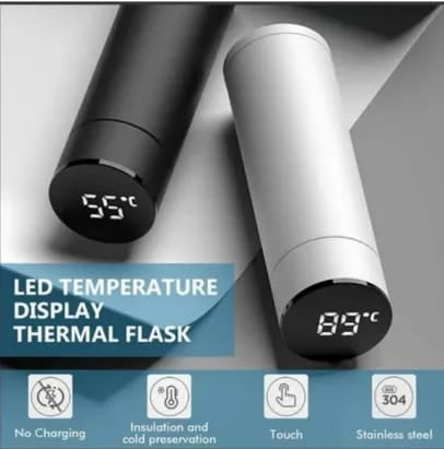 Smart LED Temperature Water Bottle Stainless Flask