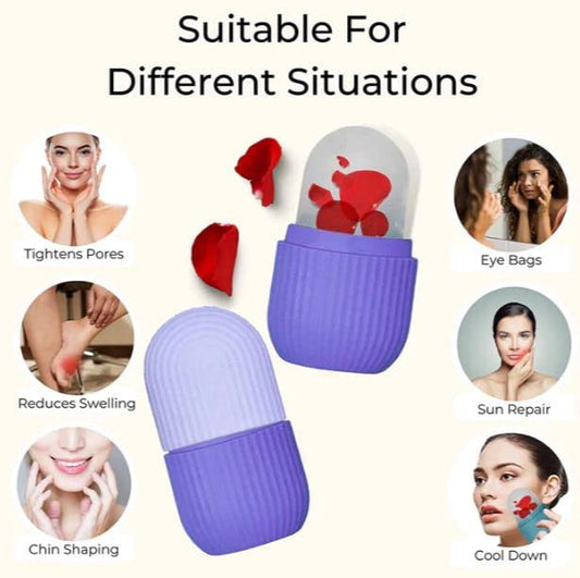 Silicone Ice Roller for Face Cooling Skin Care