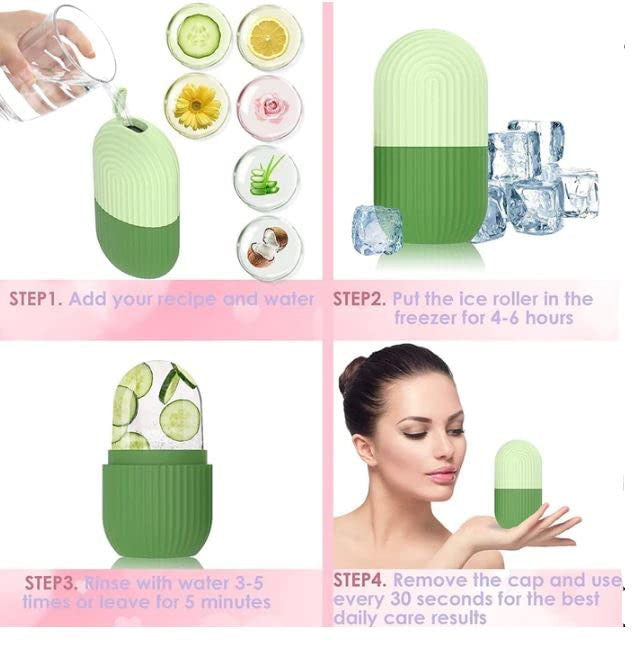 Silicone Ice Roller for Face Cooling Skin Care