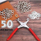 Snap Button Kit with Pliers for Sewing & DIY