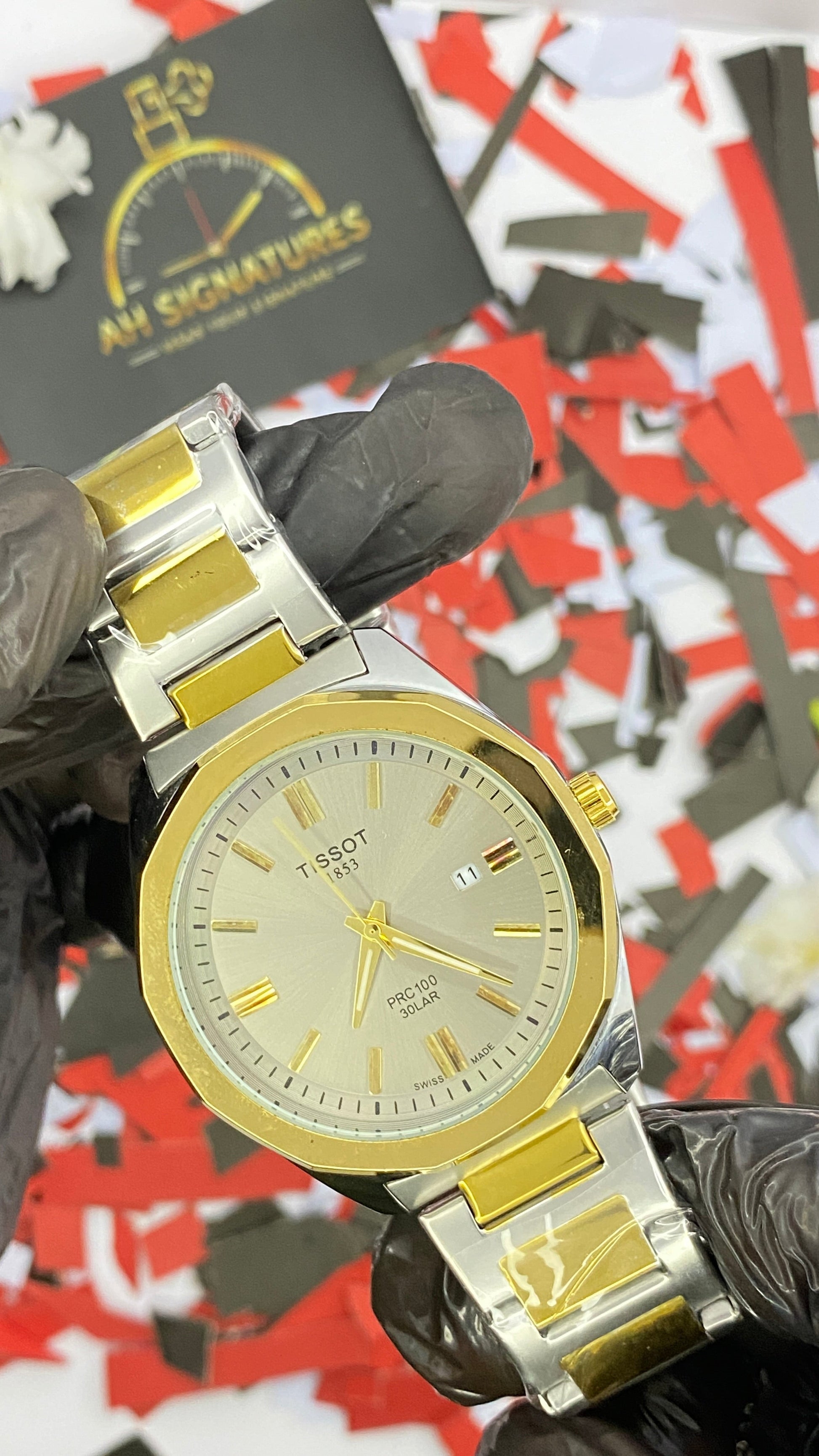Tissot PRC 100 Solar Luxury Steel Watch