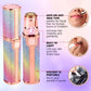 2 in 1 Rechargeable Eyebrow Trimmer for Women Facial Hair Remover
