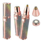 2 in 1 Rechargeable Eyebrow Trimmer for Women Facial Hair Remover