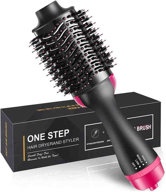 3-in-1 Hair Dryer Brush – Salon Hair at Home