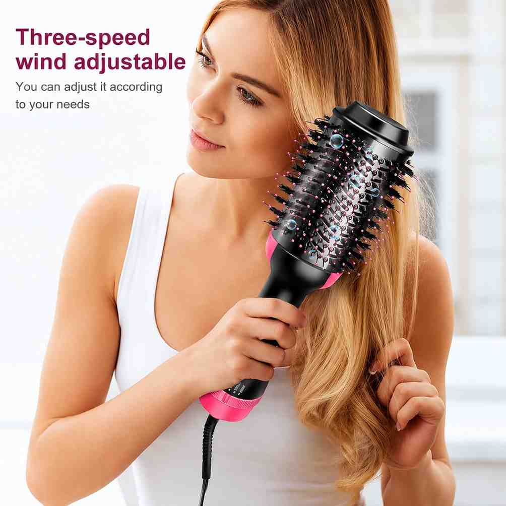 3-in-1 Hair Dryer Brush – Salon Hair at Home